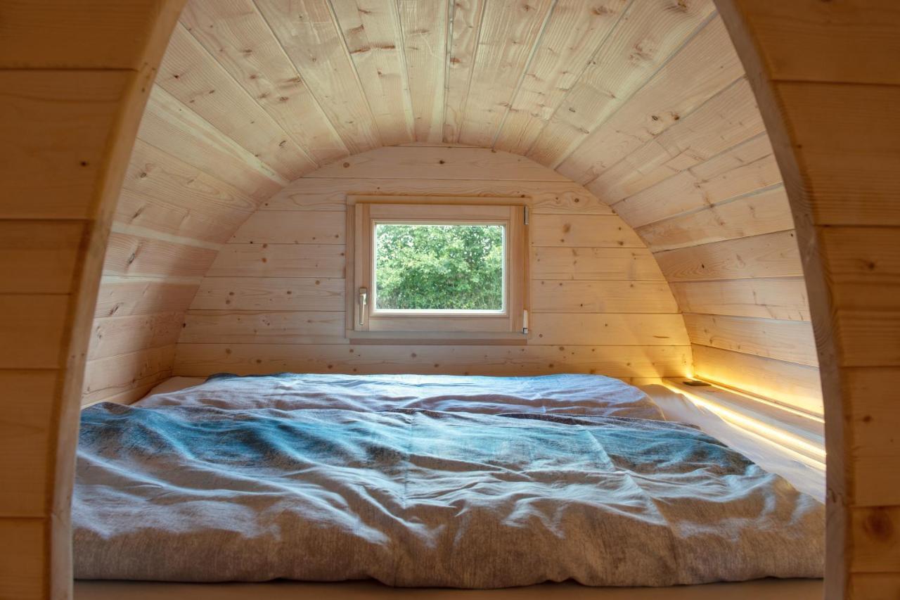 Schlaffass Campingplatz Nordbrock 哈明克尔恩 外观 照片