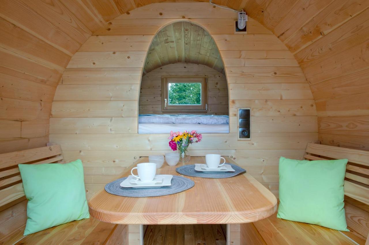 Schlaffass Campingplatz Nordbrock 哈明克尔恩 外观 照片
